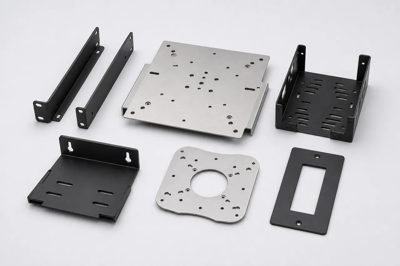 Concept visualization of mounting & adapter parts